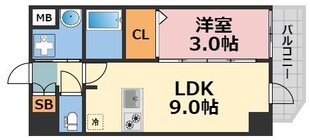 エステムコート堺筋本町の物件間取画像